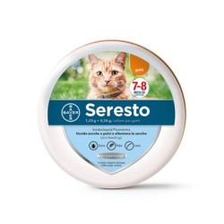 Bayer Elanco Seresto collare per gatti 38 cm collare antiparassitario a partire da 2 CONFEZIONI il prezzo+ sped. scende a € 25,1
