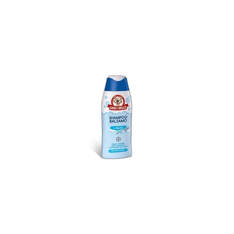 Bayer Shampoo Balsamo per Cani e Gatti Pulizia Delicata e Pelo Morbido