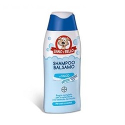 Bayer Shampoo Balsamo per Cani e Gatti Pulizia Delicata e Pelo Morbido