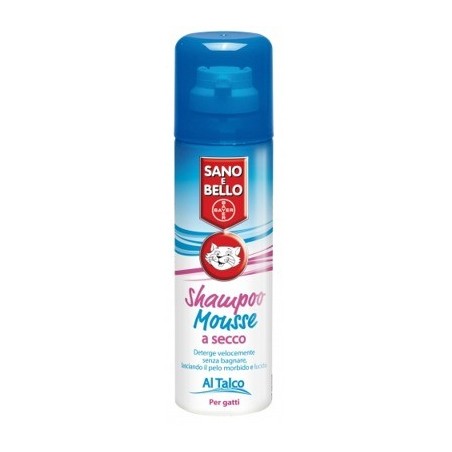 Elanco Shampoo Mousse a Secco per gatti da 200 ml
