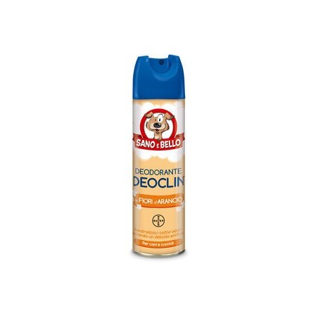Elanco deodorante assorbiodori per cani Deoclin Fiori d'Arancio 250 ML
