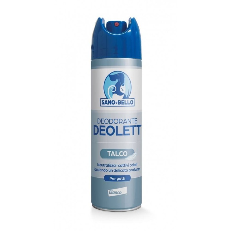 Elanco Deodorante al Talco Deolett per Gatti