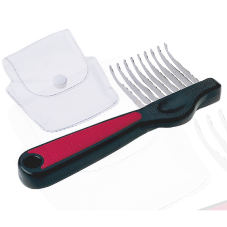 Ferplast GRO 5968 Taglianodi a rastrello con lame in acciaio inox per cani dal pelo medio