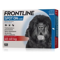 boehringer ingelheim Antiparassitario Frontline spot on cani da 4 pipette da 40 - 60 kg 4,02ml