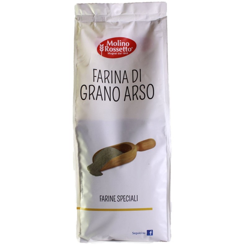 Farina di grano arso da 400 gr Tradizione Pugliese per Pane e Pasta