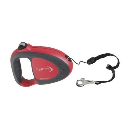 Ferplast guinzagli estensibili FLIPPY TECH CORD S (Rosso)
