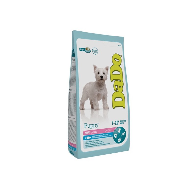DADO Puppy pesce e riso Mini breed 2kg