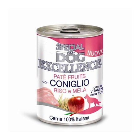 Monge dog fruits Coniglio Riso e mela monoproteico da 400 gr 
