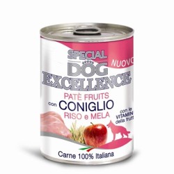 Monge dog fruits Coniglio Riso e mela monoproteico da 400 gr 