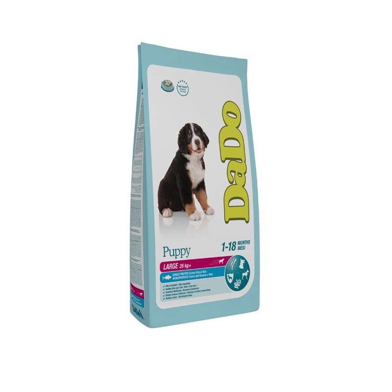 DADO Puppy pesce e riso Large breed da 12 kg