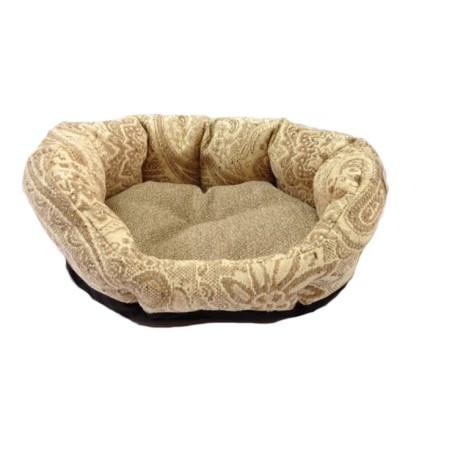 CUCCIA DIVANO SOFTY IN TESSUTO DAMASCATO  LEO PET 