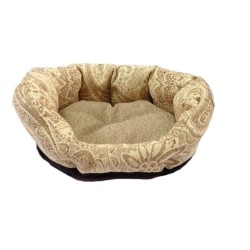 CUCCIA DIVANO SOFTY IN TESSUTO DAMASCATO  LEO PET 