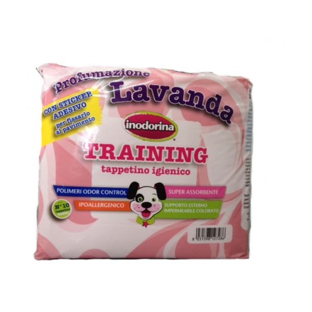Tappetino igenico training pofumazione Lavanda inodorina 60 x 90