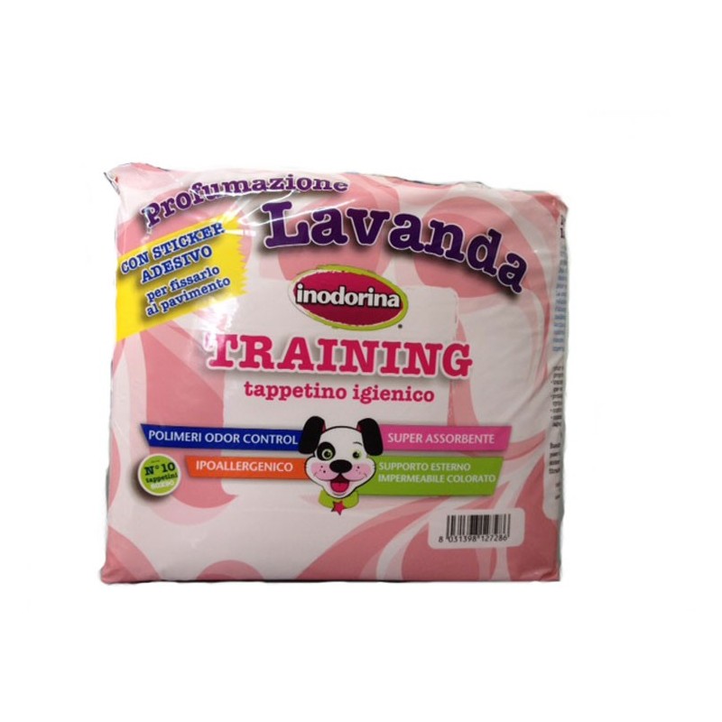 Tappetino igenico training pofumazione Lavanda inodorina 60 x 90