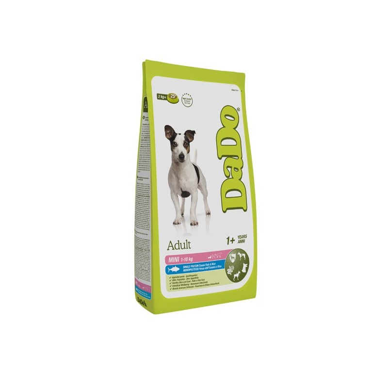 DADO Adult Maintenance Mini Breed Pesce dell'Oceano e Riso 2 kg