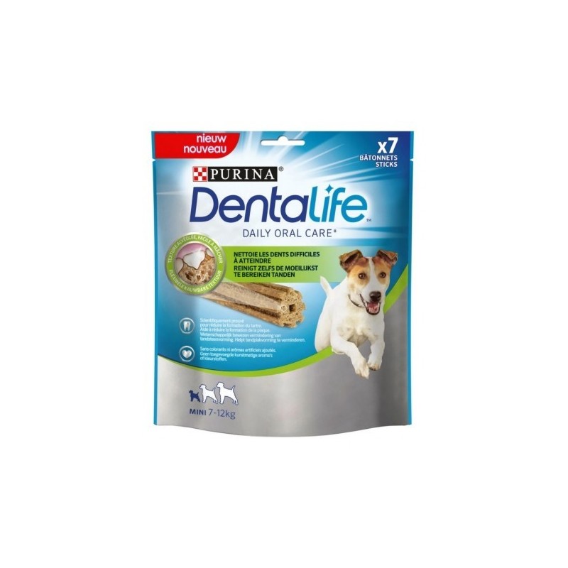 Purina Dentalife Small per cani  7 - 12 kg  da 115 gr X 7 Sticks