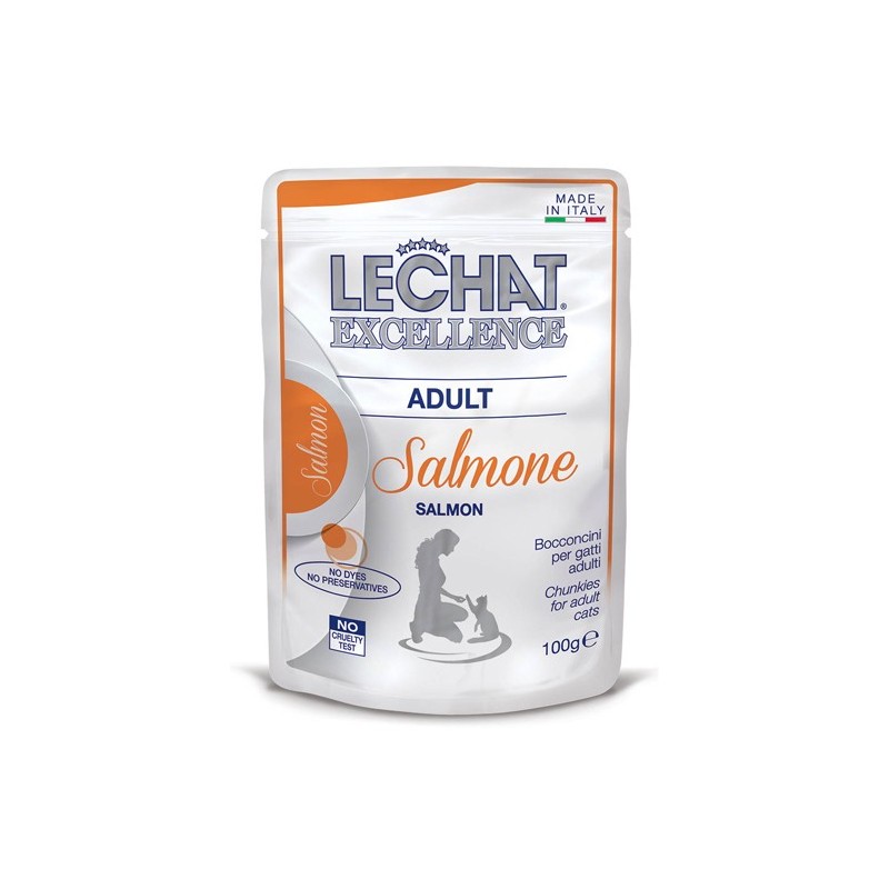 Monge lechat excellence buste con Salmone da 100 gr