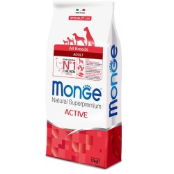 Monge Superpremium All Breeds Active Pollo da kg 12 per cane molto attivo