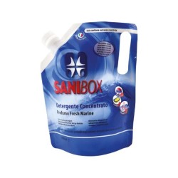 Sanibox Detergente Igienizzante elimina odori da 1 litro Profumazione Fresh Marine