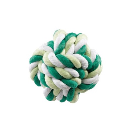 Leo Pet Pallina per cani di cordino di cotone intrecciato GHC115