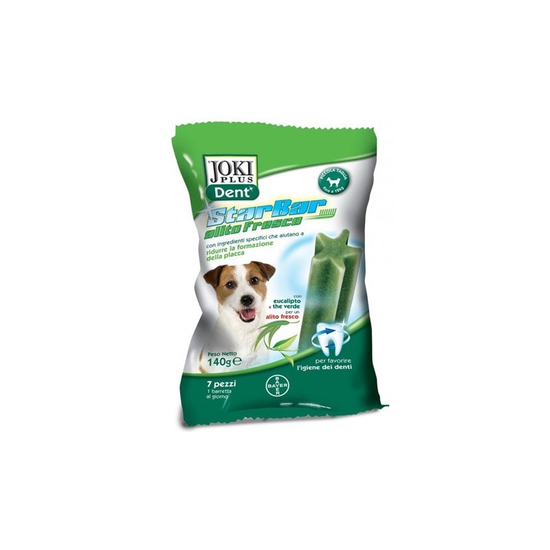 Elanco Joki Dent Star Bar Fresh Alito Fresco Cane Taglia Piccola  gr 140 