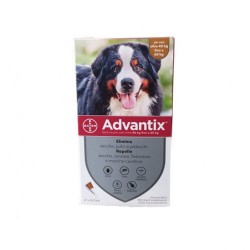 Elanco Antiparassitario Advantix Spot-on per cani oltre 40 kg fino a 60 kg 4 pipette da 6,00 ml
