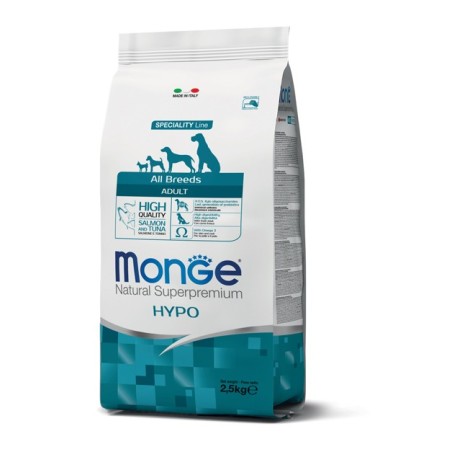 Monge SUPERPREMIUM All Breeds Hypo Salmone e Tonno da kg 2,5 cane