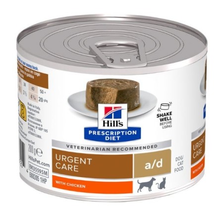 Hill's Prescription Diet a/d Canine/Feline anoressia e interventi chirurgici 200 gr