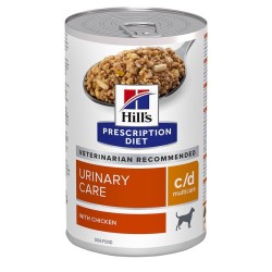 Hill's Prescription Diet c/d Canine Multicare Urinary Care calcoli da struvite 370 gr umido