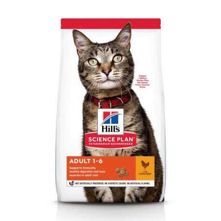 Hill's Science Plan Feline Adult Optimal Care Pollo 7 kg secco