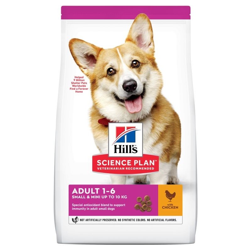 Hill's Science Plan Canine Adult Advanced Fitness Small & Mini con Pollo da kg 1,5 
