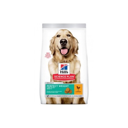Hill's Science Plan Perfect Weight Large Breed Adult Alimento per Cani con Pollo da kg 12