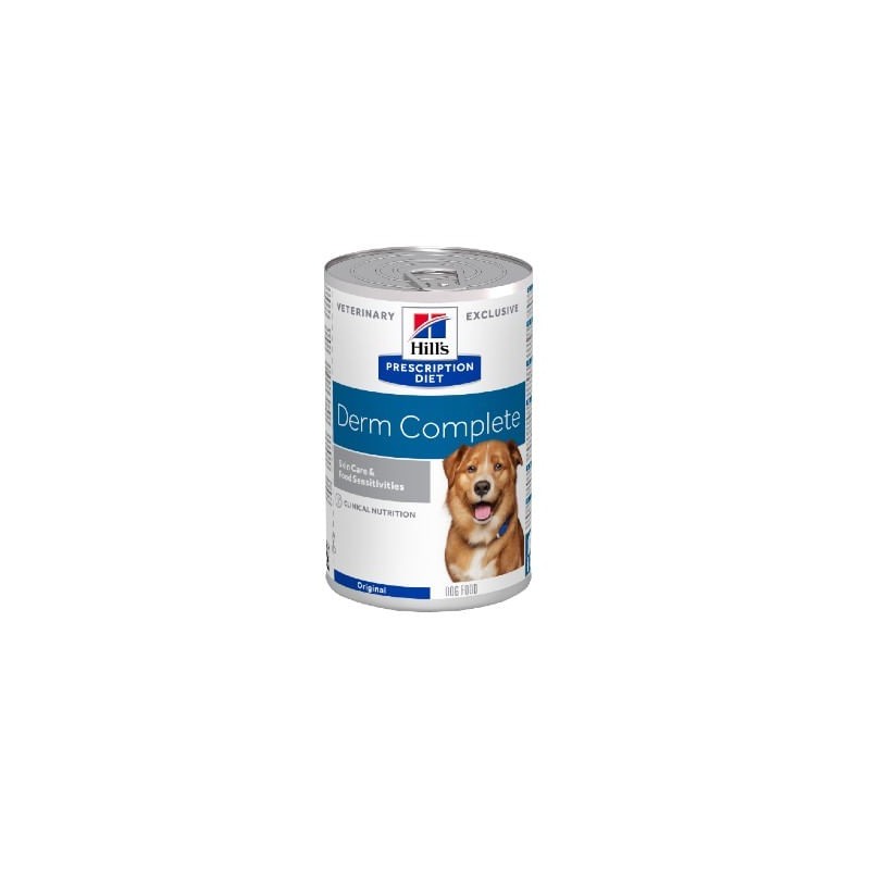 Hill's Prescription Diet Nutrition Canine Derm Complete 370 Gr Umido Per Cane