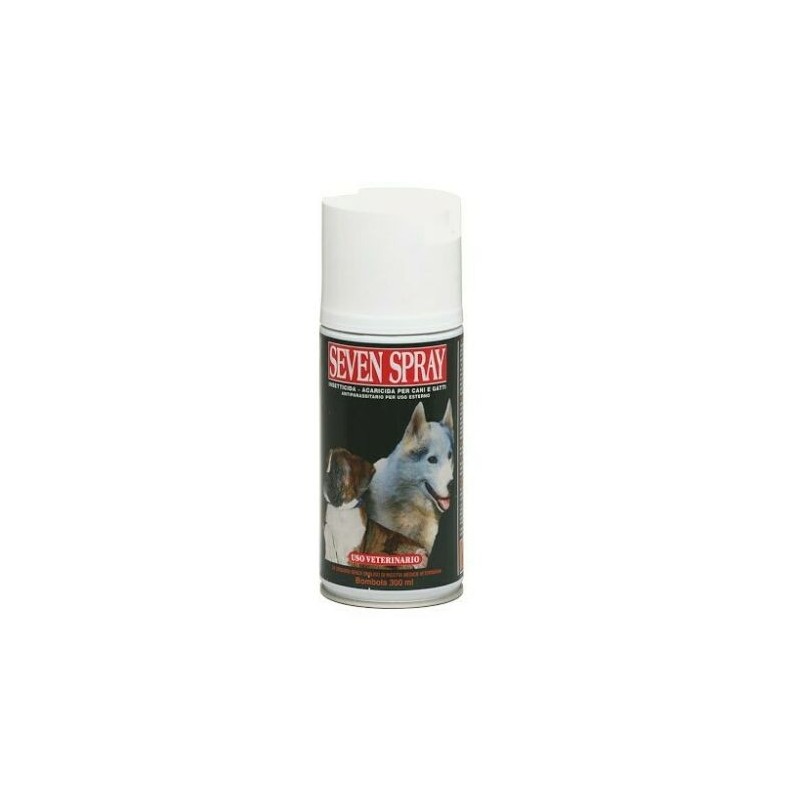 Seven spray antiparassitario per cani e gatti 400 ml