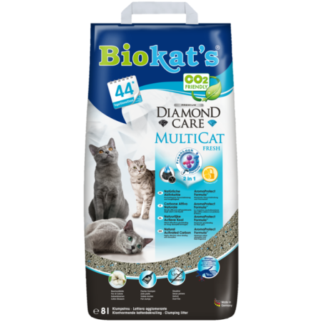 Biokat’s Diamond Care Multicat 8 Litri