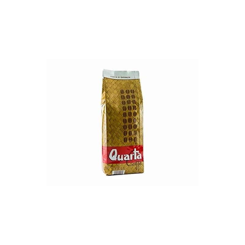 Caffè Quarta Miscela di caffè tostato in Grani 1 kg Gusto Intenso e Aromatico