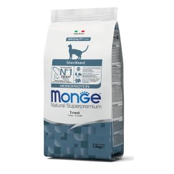 Monge Natural Superpremium Monoproteico Strerilizzato trota da gr 400
