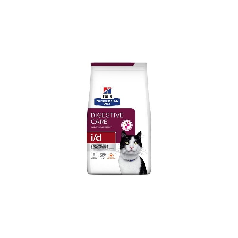 Hill's PRESCRIPTION DIET i/d crocchette per gatti per la salute gastrointestinale da 8 kg secco gatto