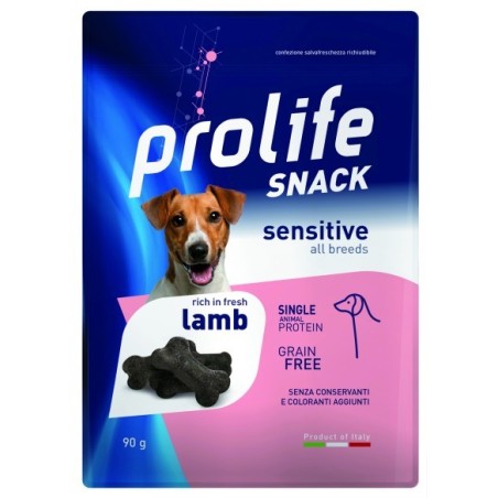 Prolife Dog Snack Sensitive Grain Free Lamb 90 gr