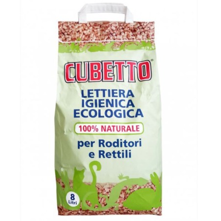 Lettiera Igienica Ecologica Cubetto 8 litri 5 kg