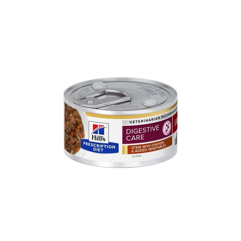 Hill' s Prescription Diet i/d spezzatino per gatti con pollo e verdure aggiunte da 82 gr