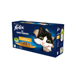 Purina Felix selezioni varietà con gelatina confezione da 12 bustine da 85 gr