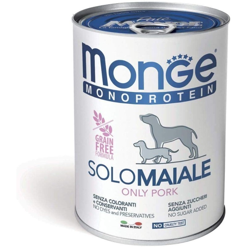 Monge SUPERPREMIUM Monoproteico Solo maiale 400gr