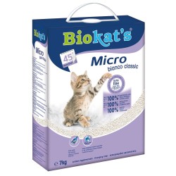 Biokat's Micro Bianco 7 kg Lettiera Assorbente per Gatti