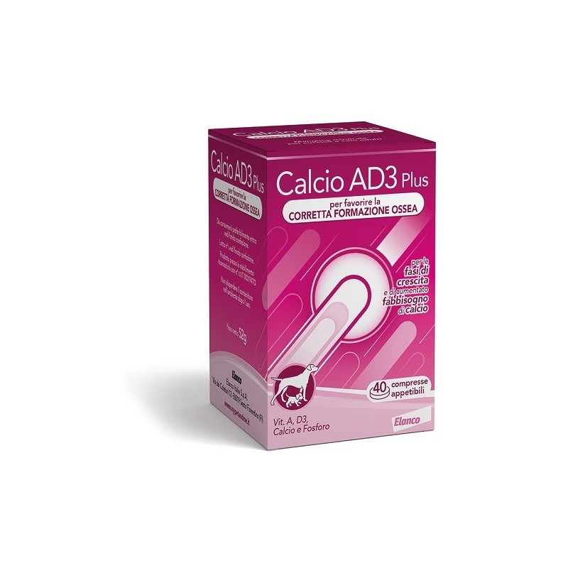 Elanco Neo Calcio AD3 Plus da 40 compresse  
