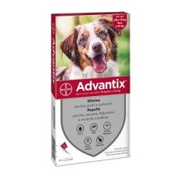 Elanco Antiparassitario Advantix Spot-on per cani da 10 a 25 kg conf.da 6 pipette da 2,5 ml € 5,09 cadauna 