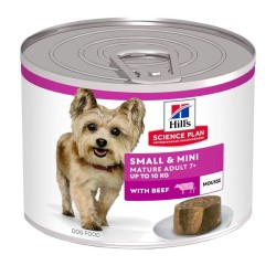 Hill's Science Plan Dog Adult Mature Small & Mini Mousse Manzo 200 gr