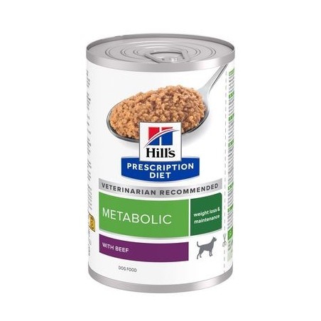 Hill's Prescription Diet Metabolic Canine Original Perdita e Mantenimento Peso 370 gr Umido con Manzo