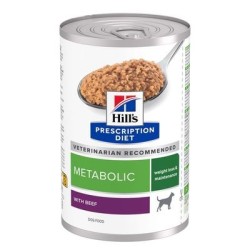 Hill's Prescription Diet Metabolic Canine Original Perdita e Mantenimento Peso 370 gr Umido con Manzo