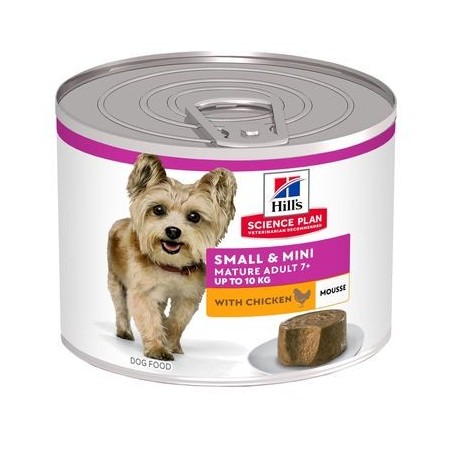 Hill's Science Plan Dog Adult Mature Small & Mini Mousse Pollo 200 gr
